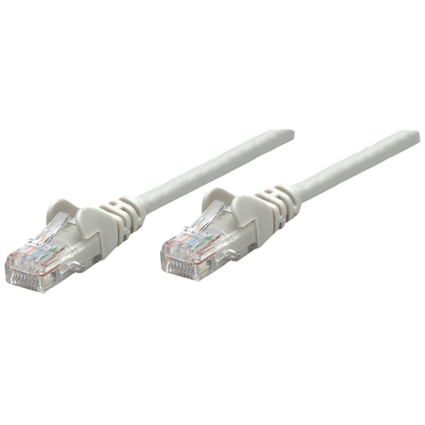 Intellinet Network Solutions CAT-5E UTP 14 ft. Patch Cable (Gray) 319812